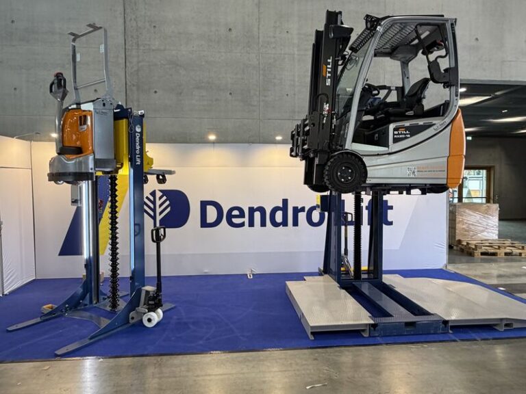Elevador para apiladores y transpaletas Dendro Lift DSS2 Jacobs and Partners