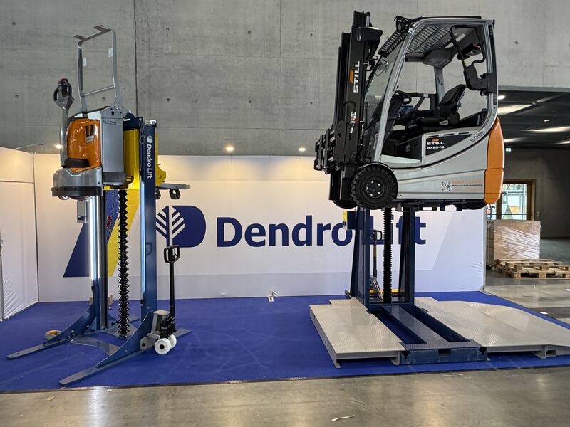 Elevador para carretillas elevadoras Dendro Lift DSS2 Jacobs and Partners